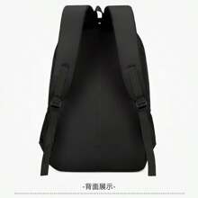 Mochila de hombre resistente con diferentes colores,con 3 compartimentos,cierres dobles,cinta acolchonadas y cinta ajustable - Rojo - Ver 5