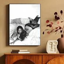 1PC Tate McRae Singer Canvas Painting Cafe Bar Room Wall Decoration No Frame - Multicolor - View 29