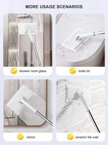 Disposable Face Towel Special Small Mop That Can Hold Cloth Desktop, Household Cleaning, Wiping Table