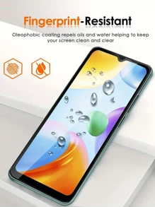 4 Stücke hochauflösender Vollabdeckung Bildschirmschutz kompatibel mit Redmi-Handys, einfache Installation, kristallklar, kratzfest, bruchsicher, gehärtetes Glas, Ultra-HD-Geschenk geeignet für Geburtstag, Ostern, Präsidententag, Weihnachten, Familie, Freunde, Freund/Freundin Geschenk für Geburtstag, Familie, Freund Handybildschirmschutz, Handyzubehör