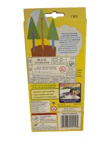 可擦除彩色铅笔（12 支）、彩色铅笔、适用于彩色书籍、多种颜色、艺术工艺品用品、礼物 - 彩色 - 查看 4