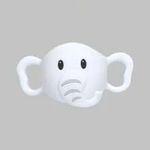 1pc Baby Silicone Elephant Bottle Holder, Daily Use Bottle Accessory, Soft Elastic Silicone Cover, Fits For Pigeon And Dr. Brown's Bottles, And Other 5.5cm ~ 6.5cm Wide Bottles And Cups