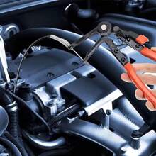 Hose Clamp Pliers Car Remover Kit Long Reach Wire Spring Hose Clamp Pliers Auto Coolant Radiator Heater Band Flat Or Large Clamp - Style a - View 4