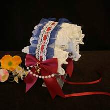 1pc Women Cute Hairband With Multi-Colored Bowknot Decor For Daily Wear (With Back Clip For Fixing) Halloween Valentine's Day - Multicolor - View 50