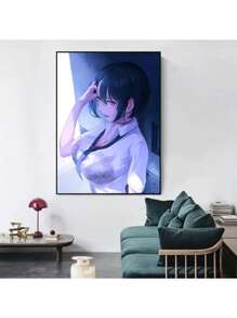 1PC Anime Kawaii Sweet Lovely Girls Sexy Figure Poster Ideal Gift Canvas Painting Posters And Print Wall Decor Room Decoration Wall Art Pictures Aesthetic For Living Home Bedroom Decor No Frame