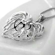 1pc Fashionable Elegant Minimalist Heart Pendant Necklace, Gift For Women