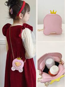 Fashionable New Versatile Children Shoulder Bag With Chain Strap Crossbody Bag - Multicolor - View 2