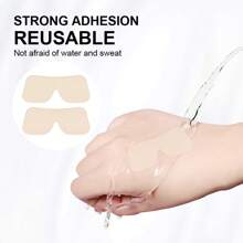 12/24片装 5D 立体耳贴，男女通用隐形提拉耳贴，适合拍照、跳舞、派对、面部化妆、化妆、房间装饰、梳妆台、旅行、卧室、化妆配件、圣诞礼物、化妆品、化妆工具、便宜好物、礼物、女士礼物、圣诞礼物 - 杏色 - 查看 6