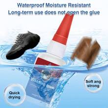 2 piezas/3 piezas Adhesivo multi-funcional de secado rápido WHILIELIFE, resistente a altas/bajas temperaturas, ácidos, álcalis y corrosión, apto para unir metal, plástico, madera y cerámica