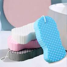 沐浴巾去污海绵沐浴露鱼鳞沐浴泥洗澡擦沐浴神器