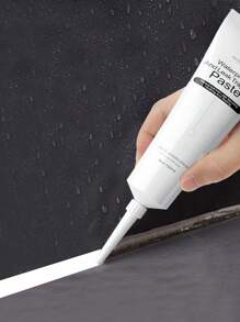 1pc (White Or Gray Or Black) Repair Sealant, Household Anti Mold Ceramic Tile, Hook Filling Sealant, Toilet Sealing Water-Based Waterproof Sealant