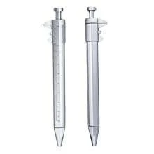 2pcs Multifunctional Creative Pointer Caliper Ballpoint Pen, 0-100mm Ballpoint Pen For Stationery Measurement