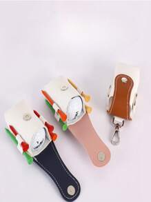 1pc Colorblock Golf Bag Outdoor Waist Hanging Keychain Golf Mini Waist Pack Portable Golf Protection Bag - Multicolor - View 2