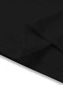 Classic AC Print T-Shirt  Women Hip Hop Cotton Tshirt Short Sve Men T Shirt Streetwear Top Tee For Fans Gift Women Clothing. - Black - View 4