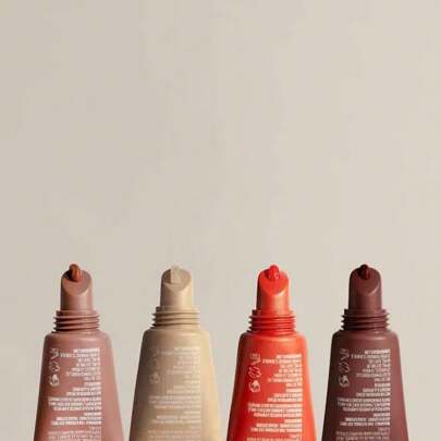 Juego de mini lápices labiales neutros de viernes, bálsamo labial transparente de alto brillo hidratante