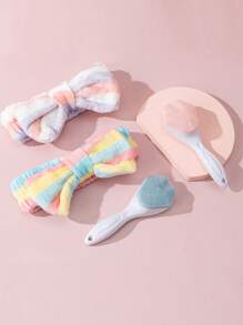 2/3 szt./zestaw opaski do włosów, opaska na głowę, zestaw narzędzi do makijażu, grzebień, gąbka do makijażu, poduszka, puszek do pudru, szczotka do czyszczenia skóry i opaska do włosów, opaska na głowę, zestaw narzędzi do makijażu, grzebień, gąbka do makijażu, poduszka, puszek do pudru, szczotka do czyszczenia skóry i zestaw do pielęgnacji, opakowanie na prezent, opaska do pielęgnacji skóry, uroda, produkty do pielęgnacji skóry, spa, pielęgnacja własna, narzędzia do pielęgnacji skóry, pielęgnacja twarzy, akcesoria kosmetyczne, skóra, żel do mycia twarzy, zabiegi na twarz