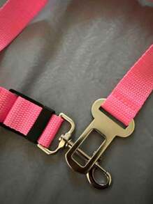 Pet Car Seat Belt Traction Clip Safety Bar Traction Retractable Leash Cat Dog Seat Belt Dog Collar Dog Accessories Car Seat Belt Nylon Seat Heavy Duty Durable Dog Car Seat Belt - Ensure Your Dog Or Cat Is Safe And Secure While Driving,Dog Seatbelt,Dog Car Seat