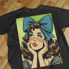 PLAYERA UNISEX POP ART MUSICA VINTAGE YM MEMES MODA CASUAL 14 - Negro - Ver 1