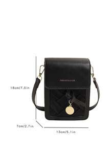 Mini Vintage Printed Mobile Phone Bag Casual Shoulder Messenger Bag