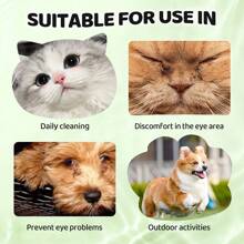 1 Box (100pcs) Dog Lover And Dog Mom Love Eye Wipes, Gently Cleanse Cat/Dog Lover Gift And Dog/Cat Mom Love Pets' Eye Secretions And Reduce Tear Stains, Cat Lover And Cat Mom Love & Dog Lover And Dog Mom Love Wet Wipes, Cat/Dog Lover Gift And Dog/Cat Mom Love Pet Tear Stain Remover Wipes, Cat Lover And Cat Mom Love Eye Wipes, Dog Lover And Dog Mom Love Eye Gunk Wipes, Disposable Antibacterial Deodorizing Wet Wipes Cleaning Supplies