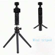 DJI Osmo Pocket 3 Tripod Stand, Mini Tripod Mount Accessory For DJI Pocket 3 Camera - Black - View 1