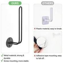 1PC/Baseball Cap Hanger Hat Storage Hat Display Wall Mount Hat Rack Display Rack Hat Organizer Baseball Hat Hanger Hat Holder Wall Baseball Hat Wall Hanger Baseball Hat Holder - Multicolor - View 5