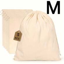 This Is A Fabric Storage Bag Made Of Imitation Linen Material. Multiple Sizes To Choose From. The Perfect Storage Bag For Small Items Such As Jewelry And Candy. Drawstring Style Design, Convenient To Close Storage Bag. The Material Is Tough And Not Easily Damaged Or Torn.