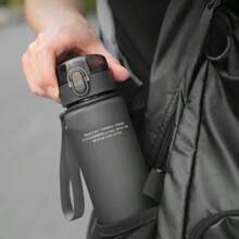 Botella de agua deportiva a prueba de fugas sin BPA de alta calidad para turismo y senderismo, portátil, mis botellas de bebida favoritas de 400 ml - Rojo - Ver 7