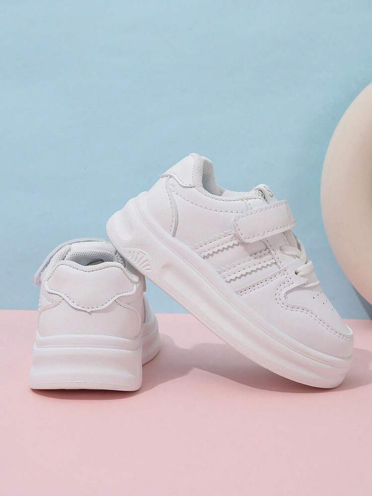 Giày thể thao đế mềm cho trẻ sơ sinh và trẻ mới biết đi mùa xuân năm 2025, chống trượt, thoáng khí, giày thể thao cho trẻ nhỏ - trắng - Xem 2