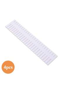 1pc Adjustable Drawer Divider Storage Organizer Adjustable Stretchable Interlocking Storage Drawer Clapboard Divider Adjustable Drawer Organizer, Drawer Divider