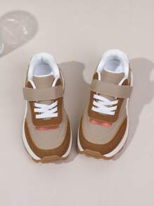 1 Pair Comfortable Casual Children/Kids Sports Shoes, Suitable For Boys And Girls, All Season - Grey - View 10