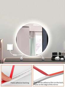 1m/2m/3m/4m/5m LED Touch Sensitive Neon dekoracyjne paski świetlne, przyciemniane oświetlenie nastrojowe USB, oświetlenie do transmisji na żywo, lustro do makijażu i oświetlenie przednie łazienki