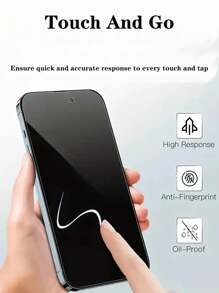 3Pcs Full Cover Privacy Screen Protector Compatible With Iphone 15 11 12 13 14 16 Pro Max Mini Anti-Spy Glass Compatible With Iphone 16 XR X XS MAX 7 6 8 Plus