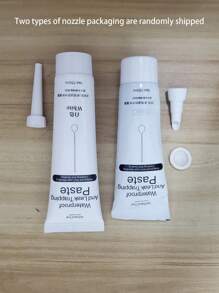 1pc (White Or Gray Or Black) Repair Sealant, Household Anti Mold Ceramic Tile, Hook Filling Sealant, Toilet Sealing Water-Based Waterproof Sealant