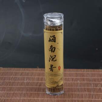 1 支海南沉香香棒，净化空气，集中注意力，助眠，缓解压力，瑜伽与冥想 - 混合香味，无羽毛