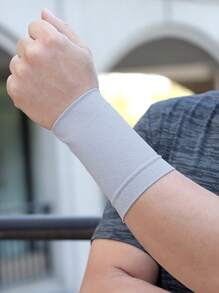 1 Pair Thin Breathable Ice Silk Wrist Sleeve, Summer UV Protection Arm Sleeves For Men Sleeves Cover Arms White Gloves Arm Warmers Autumn Outfits Halloween Costumes Black Arm Sleeve Gifts For Men - Various - View 14