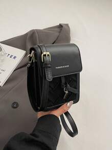 Mini Vintage Printed Mobile Phone Bag Casual Shoulder Messenger Bag