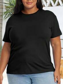 World's Okayest Dad - Retro Faded Style Oversize Women T-Shirt (Black) - Funny Father's Day Gift For Dad Husband Daddy-To-Be