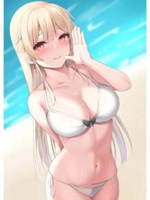 1PC Anime Kawaii Sweet Lovely Girls Sexy Figure Poster Ideal Gift Canvas Painting Posters And Print Wall Decor Room Decoration Wall Art Pictures Aesthetic For Living Home Bedroom Decor No Frame