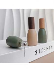 1 件 12 毫升可再填充精油滚珠瓶，适用于香水、驱虫剂和浓缩油