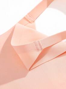 5pcs/Set Solid Color Seamless Low-Waist G-String Panties For Women