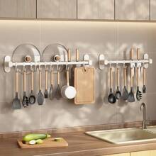 Wall Mounted Kitchen Racks - สีขาว - ดู 5