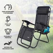 3 POSITION REST CHAIR - Coffee Brown - View 5