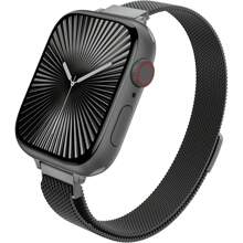 Apple Watch Band, Gold Apple Watch Band, Slim Milanese Loop Compatible With Apple Watch Band For Women 40mm 41mm 38mm 42mm 44mm 45mm 49mm 46mm, Stainless Steel Magnetic Mesh Strap Work On Apple Watch Bands Series 10 9 8 7 6 5 4 3 2 1 Ultra SE
