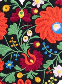 1件/2件/3件/4件 紅心花朵徽章 聚酯纖維 (Polyester) 紡織 DIY 刺繡貼布 全季節通用 衣物服飾 鞋子 帽子 配件 - 彩色 - 查看 4