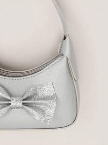 1 pieza Mini bolso de mano con decoración de moño lindo para bebé niña - mini bolso - Ver 8