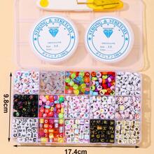 700pcs 4x7mm Letter Beads For Bracelets Making Kit Alphabet Beads For Jewelry Making With Number Heart Beads Friendship Bracelet Kit