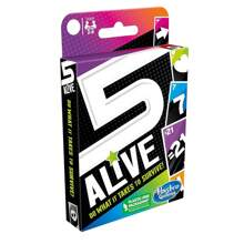 5 Alive 纸牌游戏，适合朋友和家人的快节奏游戏，易于学习，适合 14 岁及以上年龄段的有趣家庭游戏，适合 2 至 6 名玩家的纸牌游戏 - 彩色 - 查看 2