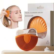 1pc Multi-Functional Facial Cleansing & Massage Beauty Tool, Face Lifting Massage Gua Sha Board, Multi-Purpose Facial Lifting Cleaning V-Shaped Beauty Tool, Lightweight & Portable, Ideal For Home & Travel