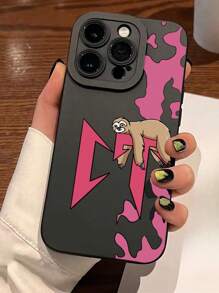 1 件 Sloth Eye 亲肤防摔 TPU 手机壳适用于 11、16 Pro Max、16 Pro、16、15 Pro Max、14 Pro Max / Galaxy S25 系列、SAM A16 / Honor X6A、X7B、X8B / 13C、Note13 保护套防水防震防刮 - 黑色 - 查看 1